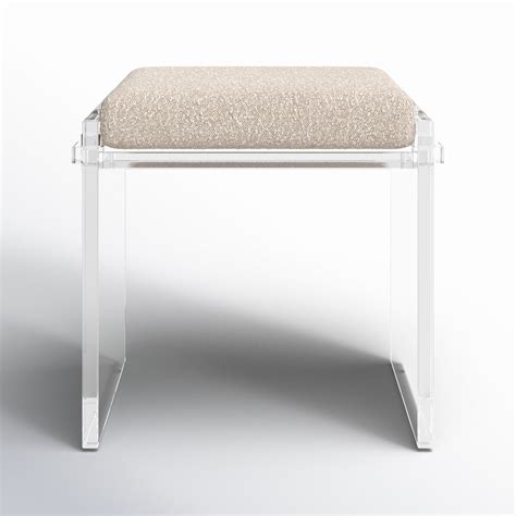 Allmodern Vinisha Acrylic Accent Stool Wayfair