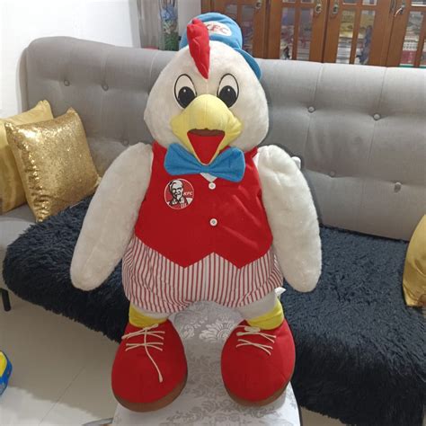 Big KFC Chicky Mascot Plush, Hobbies & Toys, Toys & Games on Carousell