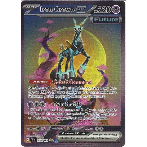 Pokemon Trading Card Game Iron Crown Ex Special Illustration