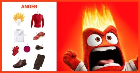 Dress Like Anger Costume Halloween And Cosplay Guides