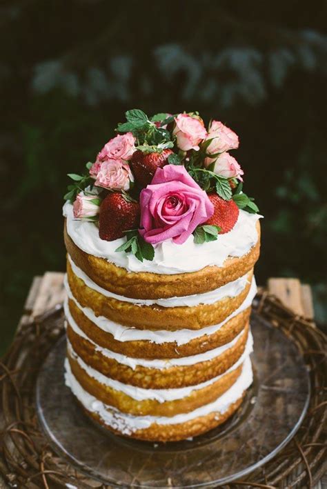 30 Naked And Semi Naked Wedding Cakes We Love Wedding Cakes With