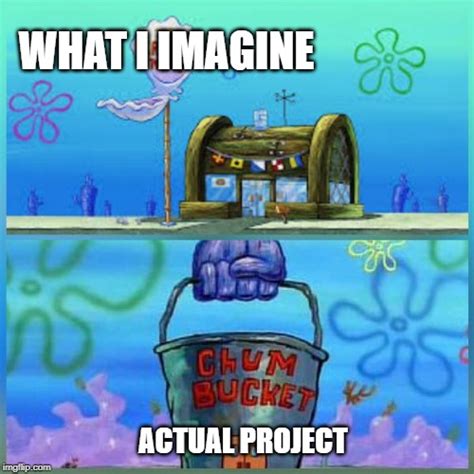 Imagination Vs Reality Imgflip