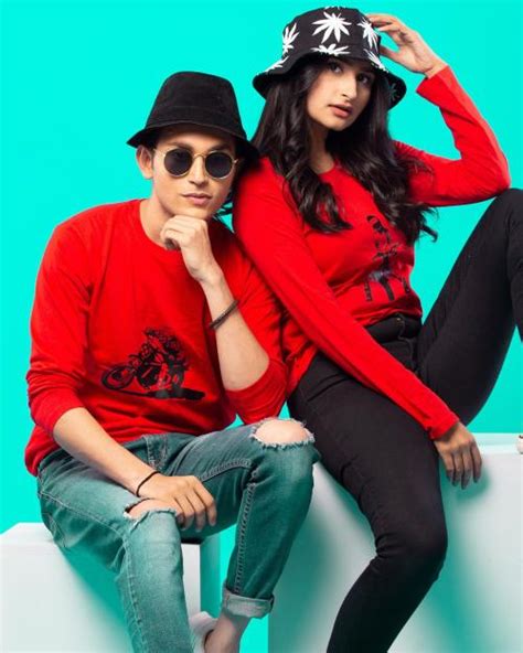 Buy Lappen Fashion Men And Women Red Printed Pure Cotton Pack Of 2