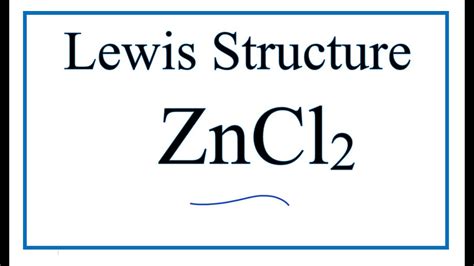 Zinc Chloride Structure