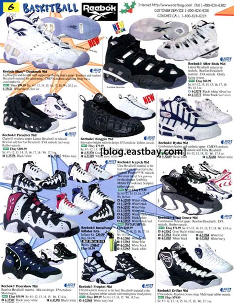 25 Classic Sneakers From Vintage Eastbay Catalogs Complex