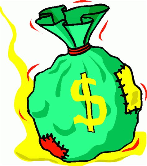 bag of money clipart - Clip Art Library