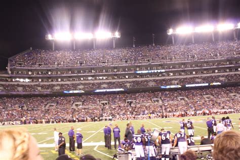 RY'S YOG BLOG: Place #5: M&T Bank Stadium - Baltimore Ravens Game!