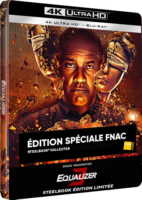 Equalizer 3 Édition Limitée Spéciale Fnac Steelbook Blu Ray 4k