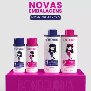 Kit Progressiva Bonequinha Escandalosa Litro Maria Escandalosa