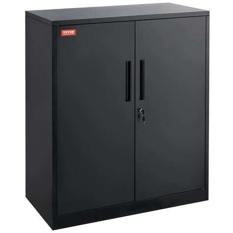 VEVOR Metal Storage Cabinet with 2 Magnetic Doors and 4 Adjustable Shelves, 200 lbs Capacity per ...