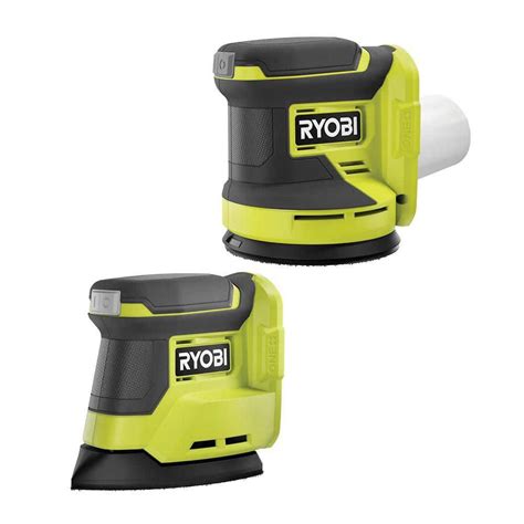 Ryobi One 18v Cordless Random Orbit Sander And Corner Cat Finish Sander