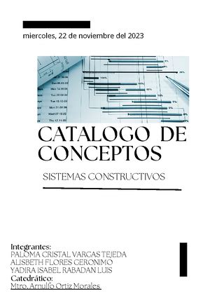 Sistemas Constructivos Ii Entrega Contenido Sistemas Constructivos Ii