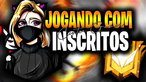 Live Ff Jogando Inscritos Rumo Ao Desafiante Free Fire Ao