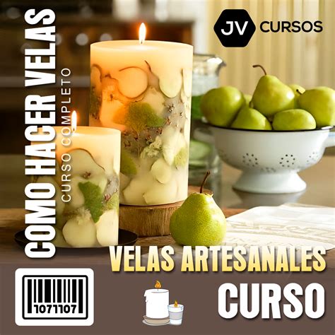 Curso De Velas Artesanales Paso A Paso JV Cursos Hotmart