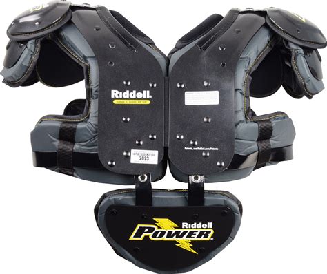 Riddell Shoulder Pad Size Chart Youth At Hamish Geake Blog