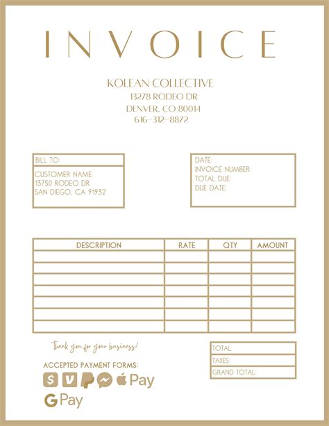 Invoices For Small Businesses