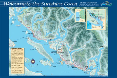 Sunshine Coast Recreation Map - Sunshine Coast BC • mappery