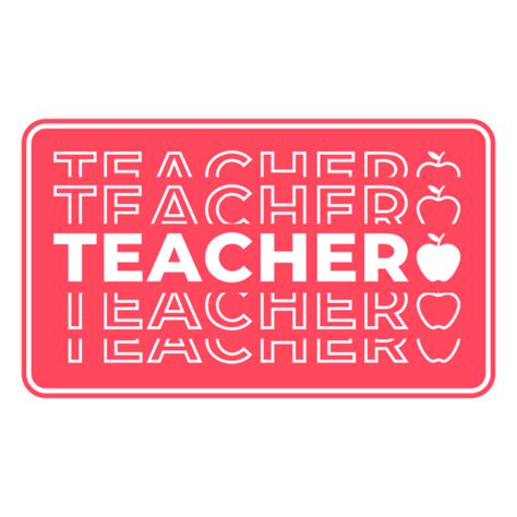 Teacher Apple Quote Badge Png And Svg Design For T Shirts