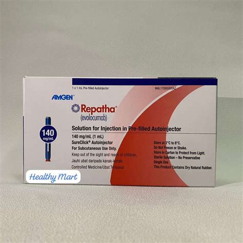 Jual Repatha Evolocumab 140 Mg Ml Di Seller Health Headquarters