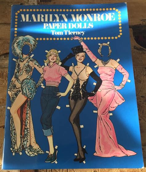 Dolls Dolls And Action Figures Marilyn Monroe Paper Dolls Tom Tierney