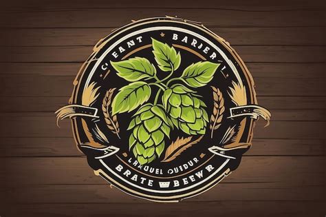 Premium Photo Craft Brewery Logo