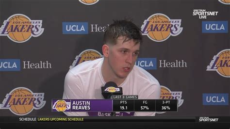 Austin Reaves Postgame Interview Los Angeles Lakers Beat Orlando