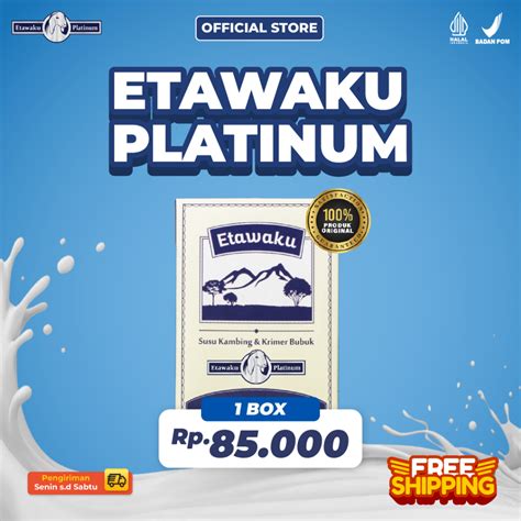 Jual Etawaku Susu Etawa Atasi Asma Sesak Napas Original 1 Box Shopee