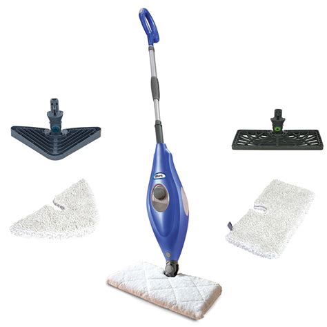 Shark Deluxe Steam Pocket Mop And Multi Surface Floor Cleaner Blue