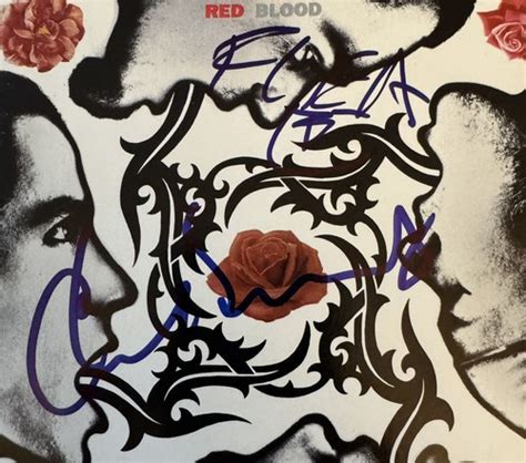 Red Hot Chili Peppers Signed CD Cover Blood Sugar Sex Magik FLEA Chad Smith Rare EBay