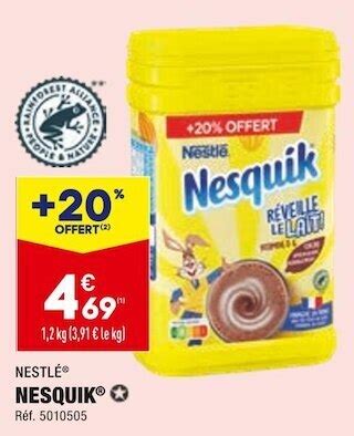 Promo Nestlé nesquik chez ALDI