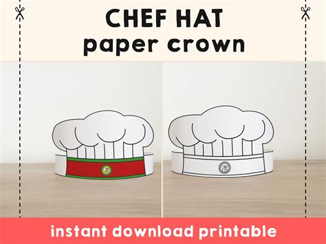 Free Printable Chef Hat Pattern Free Printable Hub