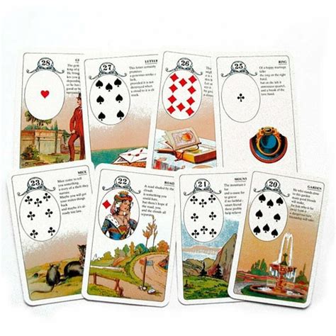 Lenormand Fortune Telling Cards Agm Loja E Editora Pav O Branco