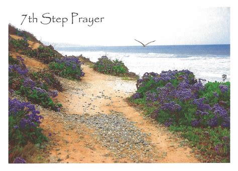 Seventh Step Prayer Greeting Card