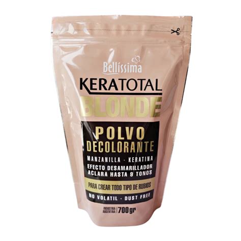 Polvo Decolorante Keratotal Blonde X 700 Gr Bellissima