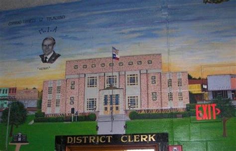 Cherokee County Courthouse Murals, Rusk Texas.