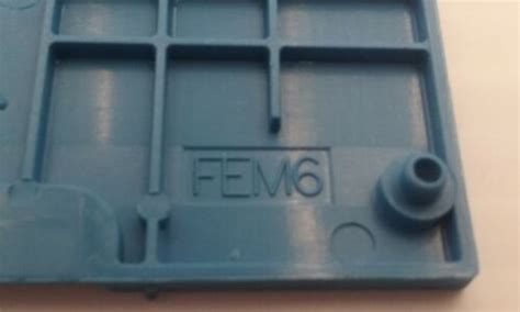 Entrelec Fem Terminal Block End Plate Mm Blue Lot Of Ebay