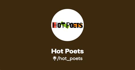 Hot Poets Twitter Instagram Facebook Tiktok Linktree