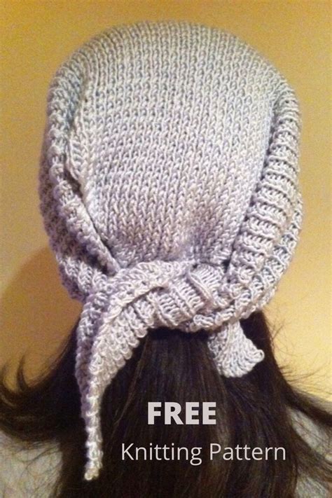 FREE Knitting Pattern Chemo Cap Knitting Patterns Free Hats Chemo