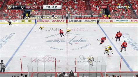 NHL 18 Washington Capitals Vs Pittsburgh Penguins Stanley Cup Playoffs