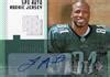 Jason Avant Autographed Player Worn Jersey Patch Football Card