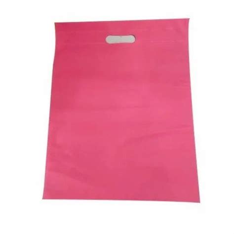 Plain Pink D Cut Non Woven Bag At Rs 125 Kg In Hyderabad Id 22016101988