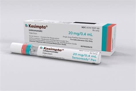 Novartis Receives Eu Approval For Kesimpta Ofatumumab The First And