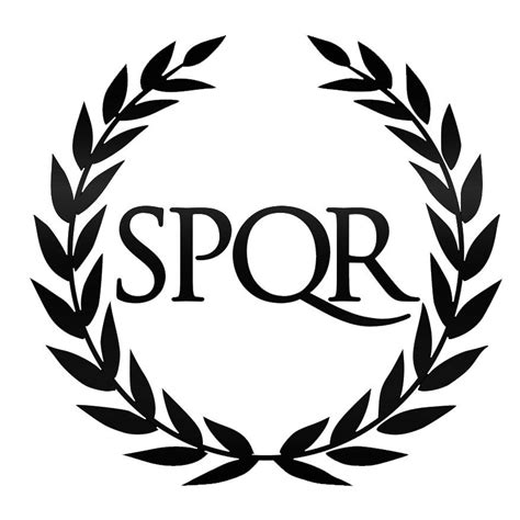 Spqr тату Татуировка с числом 13