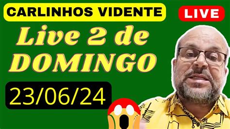 Carlinhos Vidente Live Domingo Carlinhosvidente Youtube