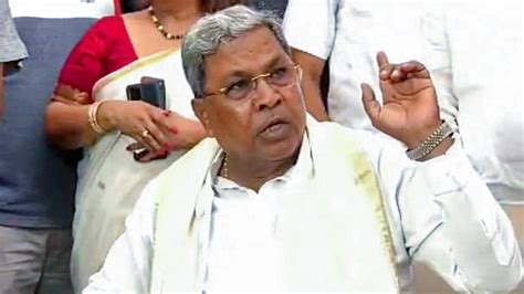 Karnataka Cm Siddaramaiah Hits Out At Bjp Over Appointment To Temple