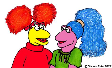 Fraggle Rock - Red and Mokey by Rocket-Stevo on DeviantArt