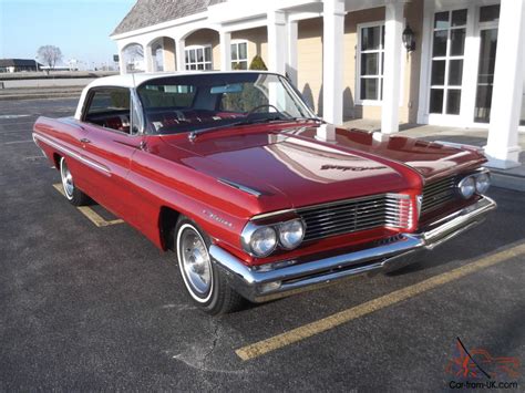 1962 Pontiac Catalina 2dr Ht Tri Power 389 At 8 Lug Ac Garnetwhite