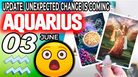 Aquarius Updateunexpected Change Is Coming Horoscope For Today June