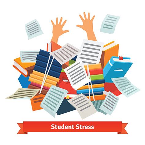 9,200+ Stressed Student Stock Illustrations, Royalty-Free Vector ...