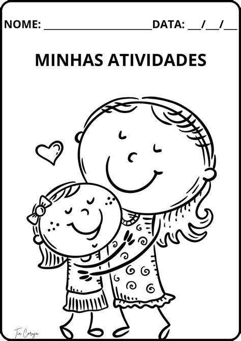 Desenho Dia Das Mães Educação Infantil - Desenho Para Colorir Dia Das Mães Educação Infantil